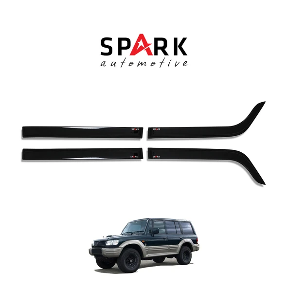 Hyundai Galloper 1997-2003 Yıl Aralığı Yan Cam Rüzgarlık 4 Prç. ürün görseli 1