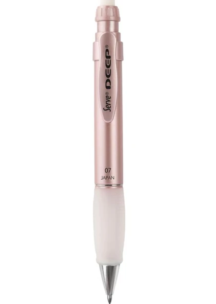 Serve Deep Mekanik Uçlu Kalem 0.7 mm Metalik Roze ürün görseli 1