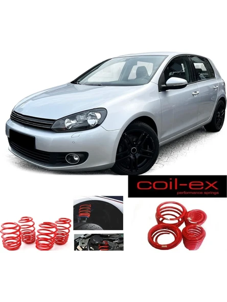 vw golf 6 coil-ex 4.cm spor helezon yay ürün görseli 1