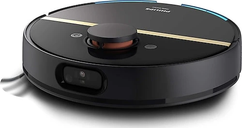 Philips HomeRun 7000 Serisi Aqua XU7000/01 Siyah Gold Akıllı Robot Süpürge ürün görseli 1
