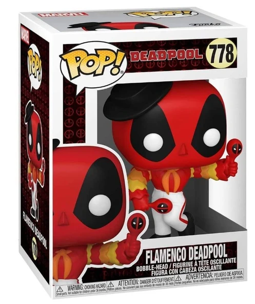 Funko Pop Deadpool Flamenco Deadpool 778 ürün görseli 1