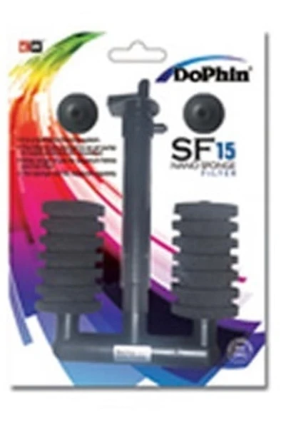 Dophin SF15 Çiftli Pipo Akvaryum Filtresi ürün görseli 1