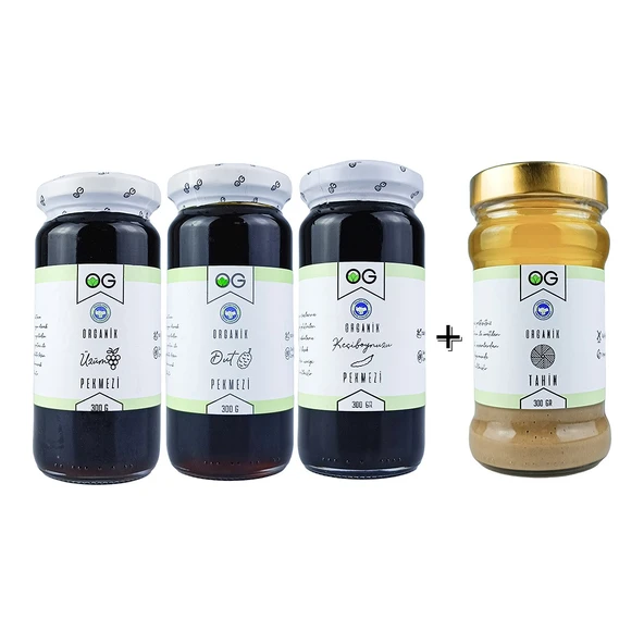 OG natural Organik Pekmez Seti ve Organik tahin ürün görseli 1
