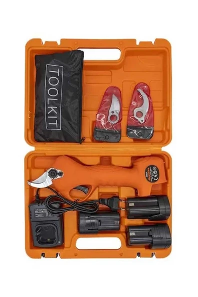 Max-Extra MX8030 Şarjlı Budama Makası Üç Akülü 25mm 16.8V 2.0Ah ürün görseli 1