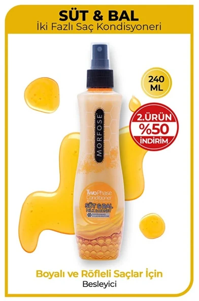 MOFOSE FÖN SUYU 240ML BAL SÜT ürün görseli 1