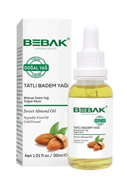 BEBAK TATLI BADEM YAĞI 30ML ürün görseli 1