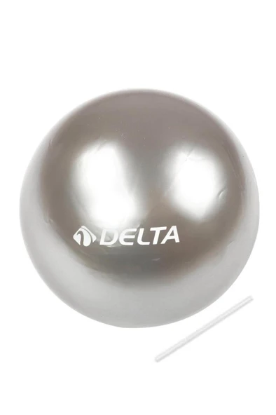 Delta 25 cm Dura-Strong Mini Pilates Topu Denge Egzersiz Topu silver ürün görseli 1