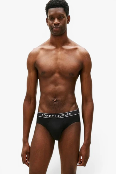 Tommy Hilfiger   3P BRIEF DTM Erkek Siyah Boxer - UM0UM03856 ürün görseli 1