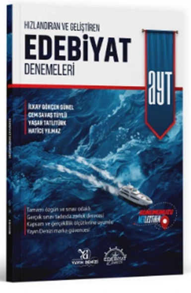 Edebiyat Denizi AYT Edebiyat Denemeleri ürün görseli 1