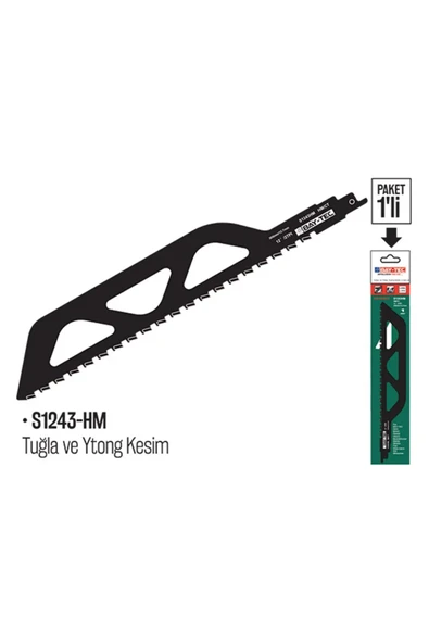 MK2318-CMC6820 TİLKİ KUYRUĞU TESTERESİ GAZ BETON S1243HM ürün görseli 1