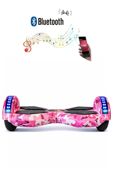 CityMate Smart Balance Elektrikli Kaykay Hoverboard 8.5 inch Akıllı Denge Ledli Bluetooth Hoparlörlü D05 ürün görseli 1