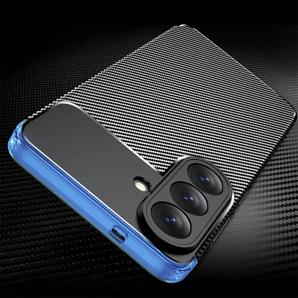 Galaxy S26 Plus Kılıf Elde Kaymayan Kamera Korumalı Silikon - Resim 3