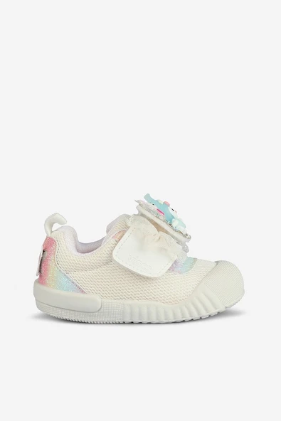 Vicco Sepira Tokalı Kız Bebek Beyaz Sneaker 19-21 Numara ürün görseli 1