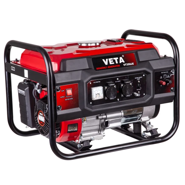 Veta VT350JM5 Jeneratör Benzinli 6.5Hp 2.8kW Monofaze ürün görseli 1