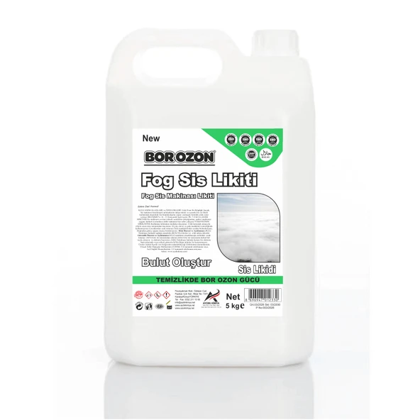 Fog Sis Makine Likiti Sıvısı 5 lt ( Fog Juice ) ürün görseli 1