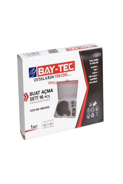 BUAT AÇMA SETİ 16 PARÇA MK0310 ERPİLSAN ELEKTRONİK ürün görseli 1