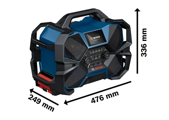 Bosch PRO GPB 18V H-6 SRC Power Radio Box Solo - Resim 2