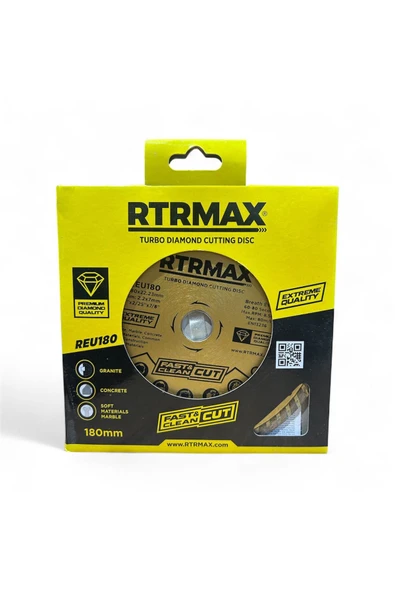 RTRMAX REU180 180 Turbo Elmas Testere ürün görseli 1