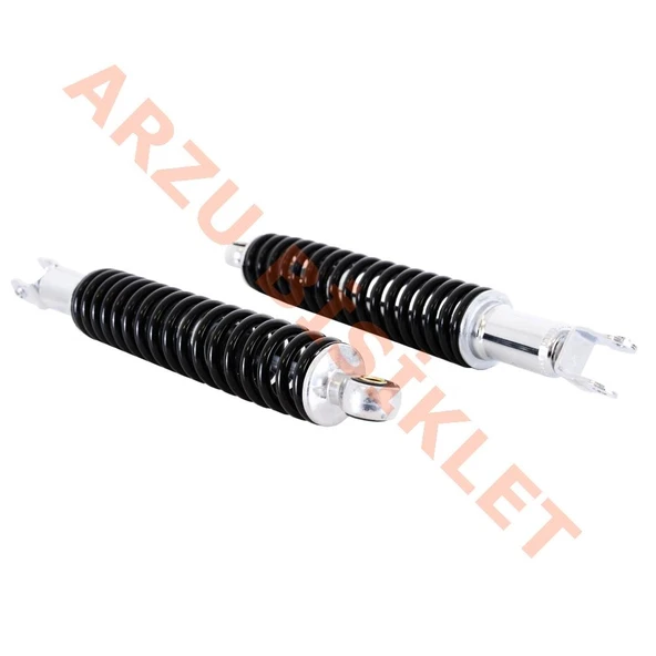 ARKA AMORTİSÖR [YAĞLI] [TAKIM] [SİYAH] RS TİPİ 150cc SCOOTER ürün görseli 1