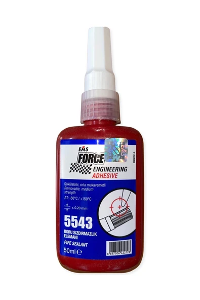- 5543 Boru Dişli Sızdırmazlık Elemanı Sıvı Conta 50 ml ürün görseli 1