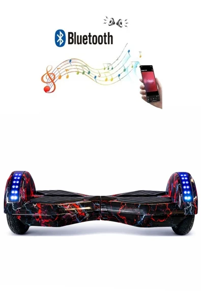 CityMate Smart Balance Elektrikli Kaykay Hoverboard 8.5 inch Akıllı Denge Ledli Bluetooth Hoparlörlü D15 ürün görseli 1
