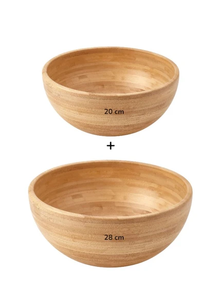 BLANDA BAMBU KASE 28 CM - 20 CM 2 Lİ SET ürün görseli 1