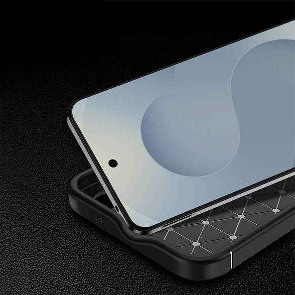 Galaxy S26 Plus Kılıf Elde Kaymayan Kamera Korumalı Silikon - Resim 4