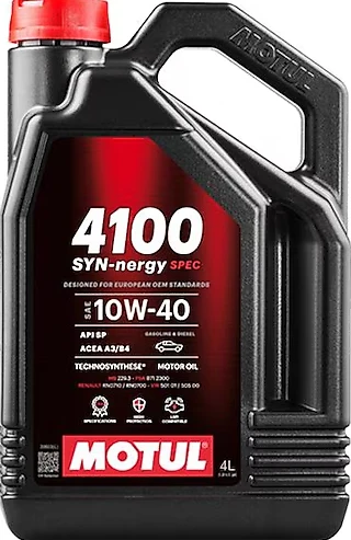 Motul 4100 SYN-nergy SPEC 10W-40 4 lt Motor Yağı ürün görseli 1