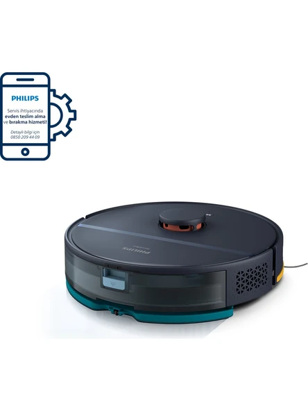 Philips 2000 Serisi Islak Kuru Moplu Robot Süpürge, Yüksek Emiş Gücü, Uzun Çalışma Süresi, HomeRun Uygulaması, Lacivert, XU2000/10 - Outlet Ürünü ürün görseli 1