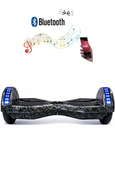 CityMate Smart Balance Elektrikli Kaykay Hoverboard 8.5 inch Akıllı Denge Ledli Bluetooth Hoparlörlü D27 ürün görseli 1