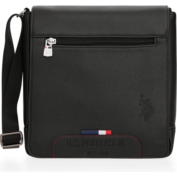 U.S. Polo Assn. Çapraz Askılı Erkek Postacı Çantası Siyah 8425 ürün görseli 1