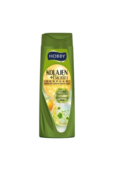 Hobby Kolajen Biotin Kuru ve Cansız Saçlar İçin Şampuan 480 ml ürün görseli 1