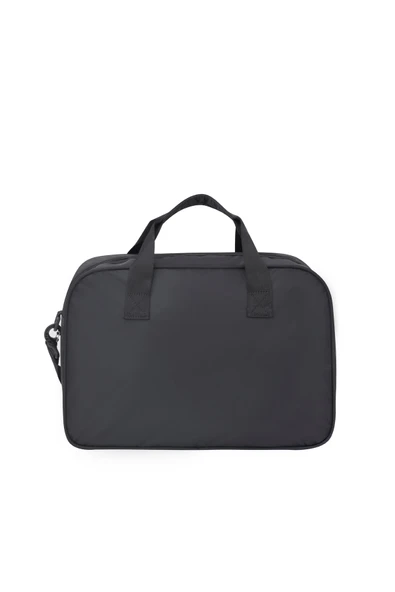 U.S. Polo Assn. Duffle Spor Ve Seyahat Çantası Siyah PLDUF25074 - Resim 2