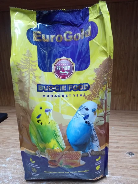EuroGold Ballı ve Meyveli Muhabbet Kuşu Yemi 1 KG ürün görseli 1
