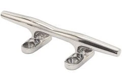 TEMA MARINE - Krom Yuvarlak Koç Boynuzu 15CM ürün görseli 1