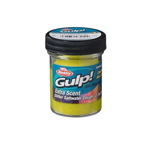 Berkley Gulp Saltwater Dough Balık Yemi Hamur 65gr  YellowSilver ürün görseli 1