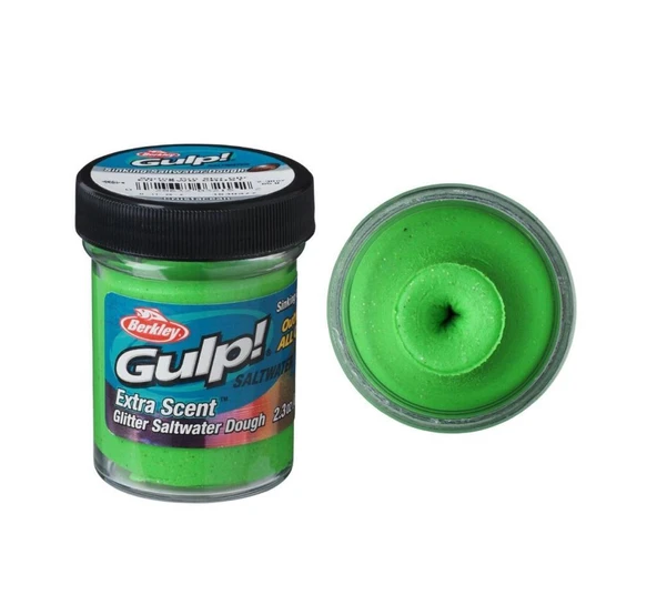Berkley Gulp Saltwater Dough Balık Yemi Hamur 65gr  GreenSilver ürün görseli 1
