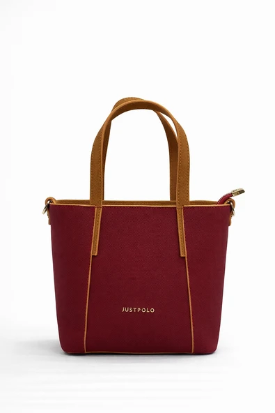 Just Polo Çapraz Askılı Kadın Çanta Bordo 6047 ürün görseli 1