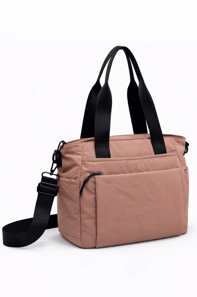 Bolsas Çapraz Askılı Kadın Çanta Pembe 1117 - Resim 2