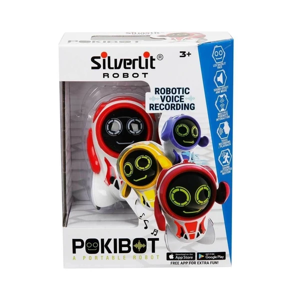 SIL/88042  Silverlit Yapay Zekalı Pokibot Robot - Resim 2