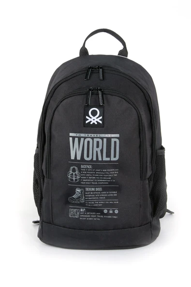 "The World"Okul Sırt Çantası 3830 ürün görseli 1