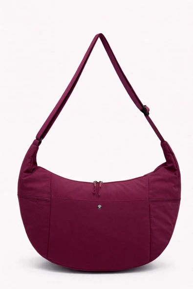 Bolsas Çapraz Askılı Kadın Çanta Bordo 1124 - Resim 3