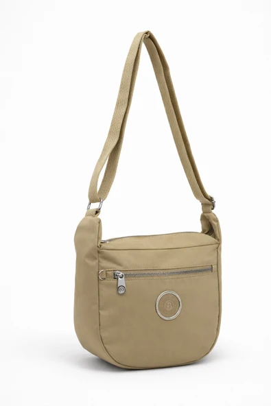Bolsas Çapraz Askılı Kadın Çanta Bej 1106 - Resim 2