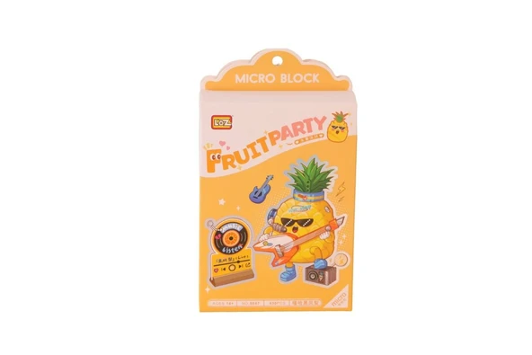 LZ-8847 LOZ ANANAS 430 PARÇA BLOCK OYUNCAK ürün görseli 1