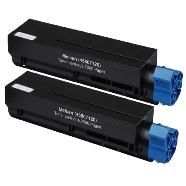 Melsan OKI MB562 Toner Muadil Çipli 7000 Sayfa 2 Adet ürün görseli 1
