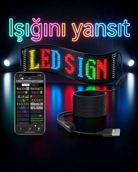 LED MATRİX 60CM ürün görseli 1