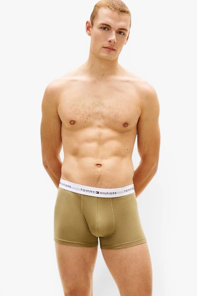 Tommy Hilfiger   3P TRUNK Erkek Sarı Boxer - UM0UM03889 ürün görseli 1