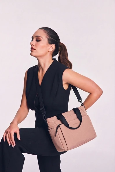 Bolsas Çapraz Askılı Kadın Çanta Pembe 1117 - Resim 4