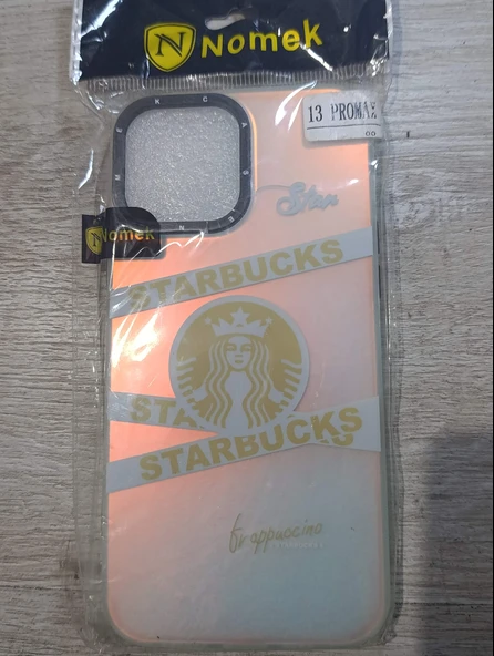 iPhone 13 pro Max uyumlu sert telefon kılıfı starbacks ürün görseli 1