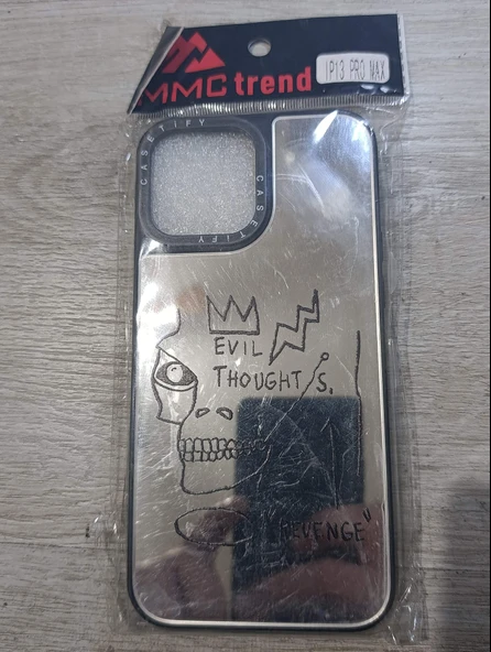 iPhone 13 pro Max uyumlu sert telefon kılıf evil ürün görseli 1